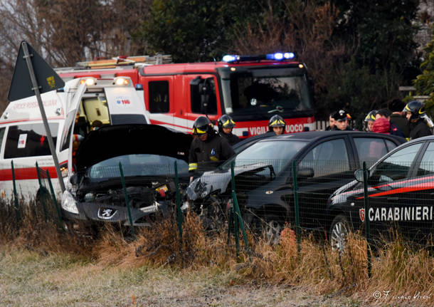 Incidente a sangiano