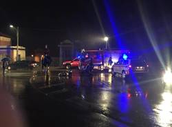 Incidente auto moto a Oggiona