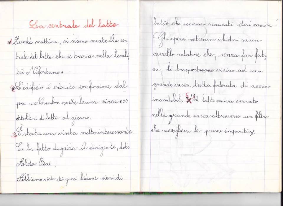 La mia ricerca sulla centrale del Latte