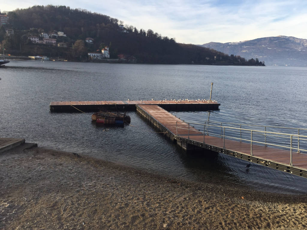 Lago Maggiore in secca 