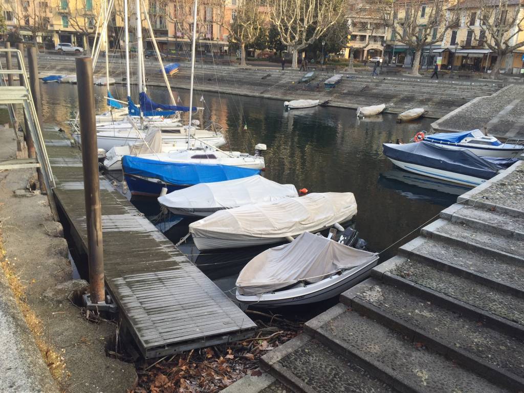 Lago Maggiore in secca 