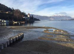 Lago Maggiore in secca 