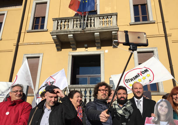 M5S protesta a Brenta