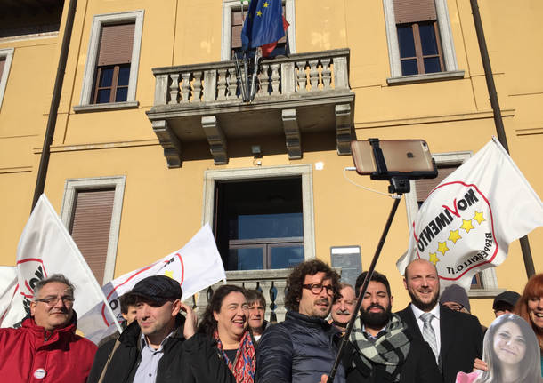 M5S protesta a Brenta