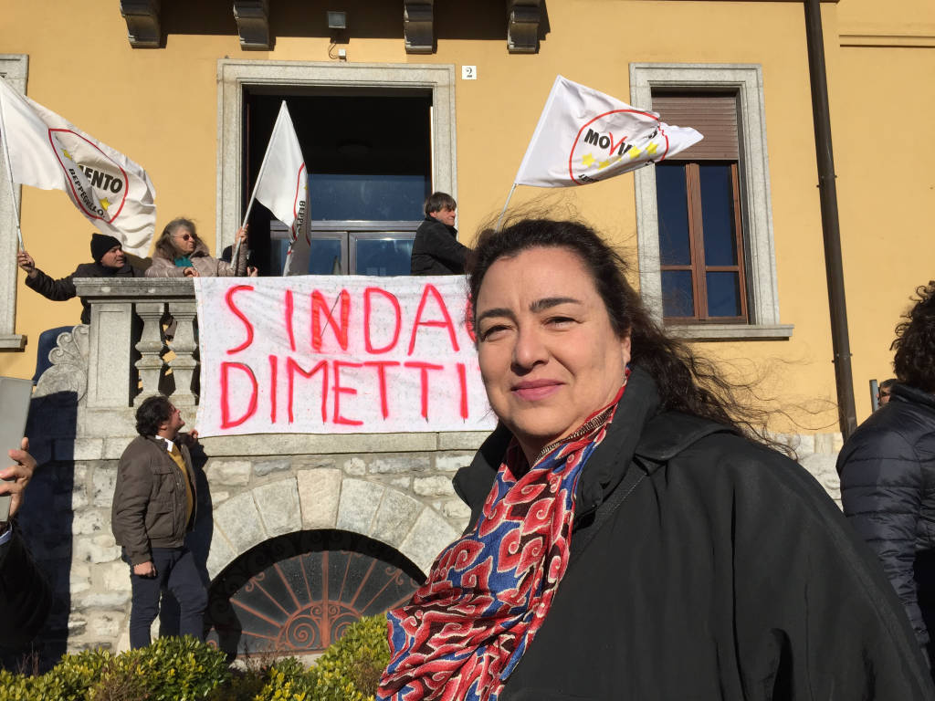 M5S protesta a Brenta