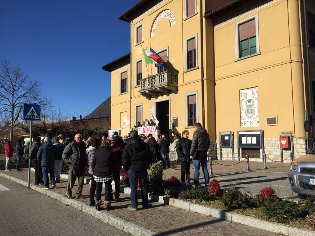 M5S protesta a Brenta