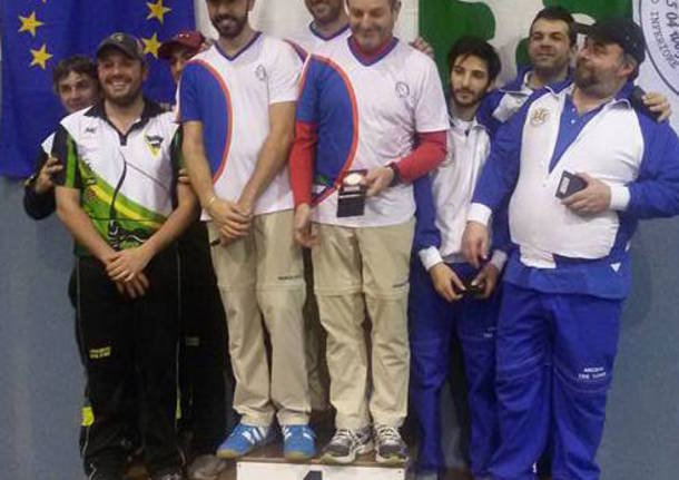 medaglie varesotte Campionati Regionali 2016 tiro con l'arco