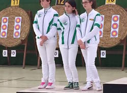 medaglie varesotte Campionati Regionali 2016 tiro con l'arco