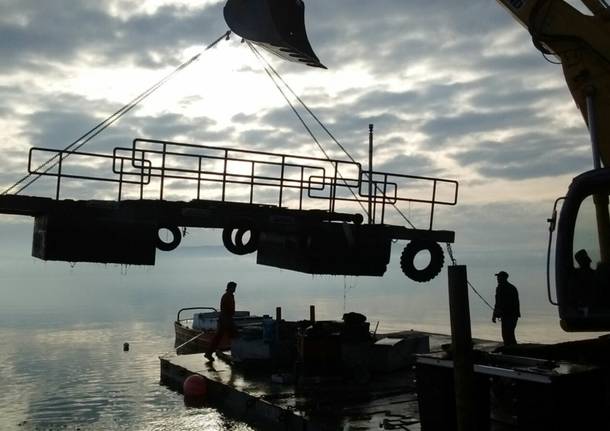nuovo pontile isolino virginia 19 gennaio 2016