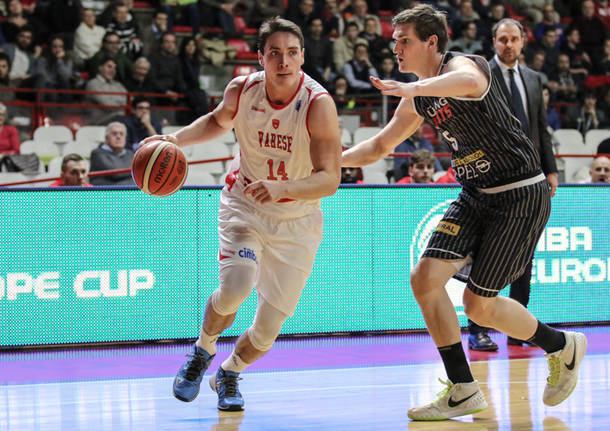 Openjobmetis Varese - Magnofit Guessing 85-81 Fiba Europe Cup