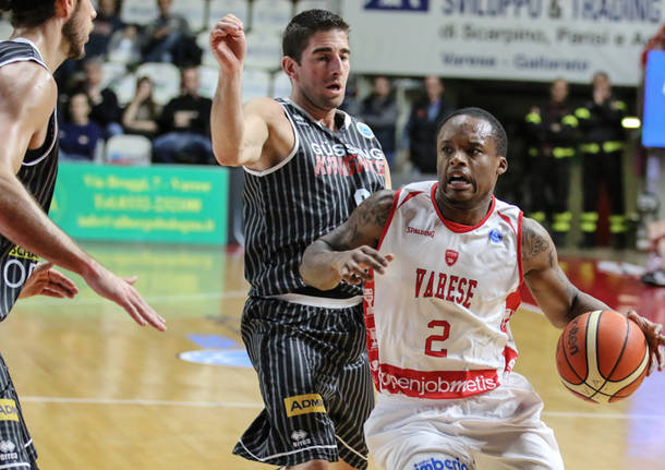 Openjobmetis Varese - Magnofit Guessing 85-81 Fiba Europe Cup