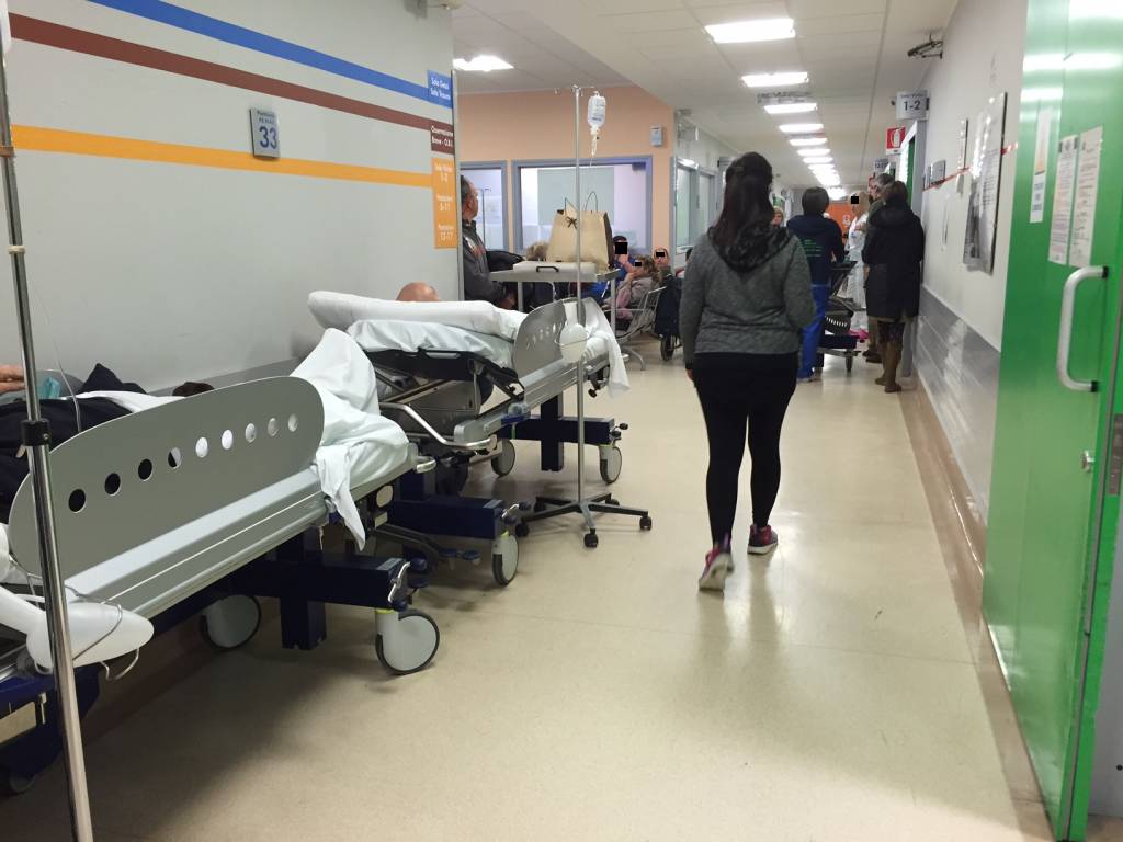 Pronto soccorso, è di nuovo caos