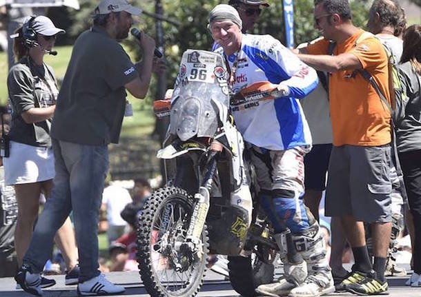 Il “guerriero” Toia alla Dakar