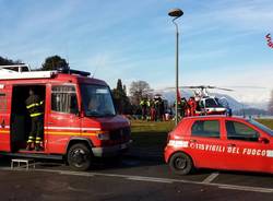 Ricerche Lago Laveno 8 gennaio 2016