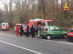 Ricerche Lago Laveno 8 gennaio 2016