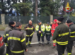 Ricerche Lago Laveno 8 gennaio 2016