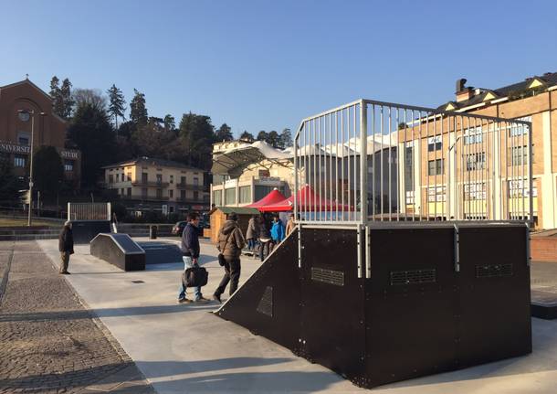 Skate Park in piazza Repubblica