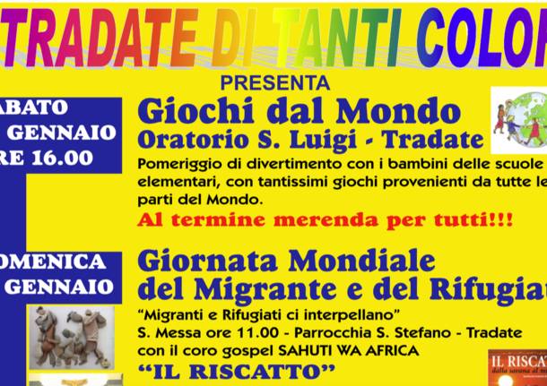 Tradate di tanti colori