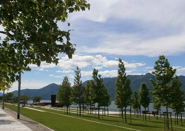 Il lungolago di Luino