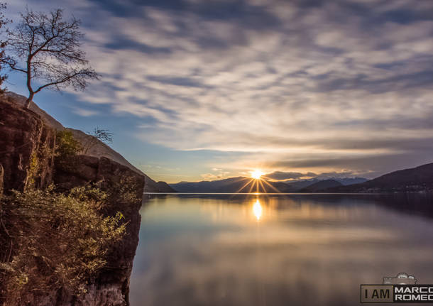 La magia di un tramonto...