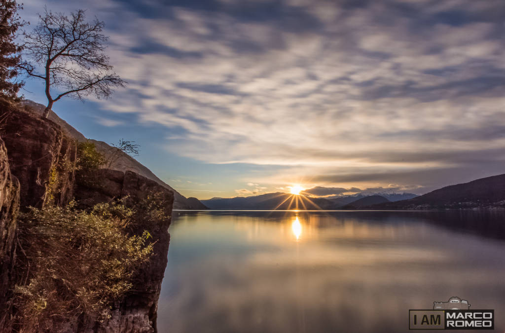 La magia di un tramonto...