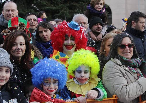 Carnevale Varese, i volti
