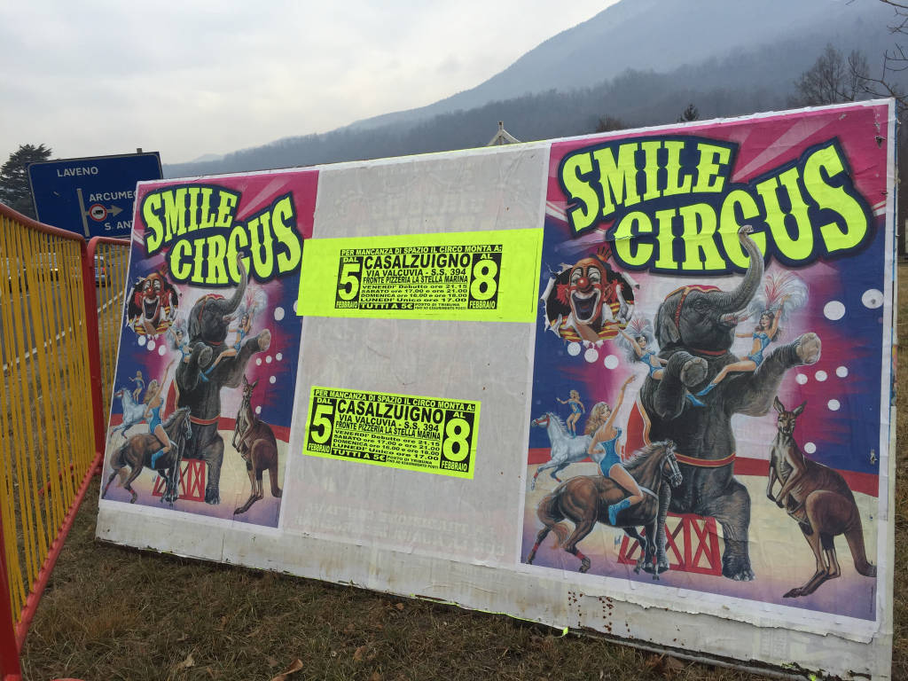 Casalzuigno, arriva il circo