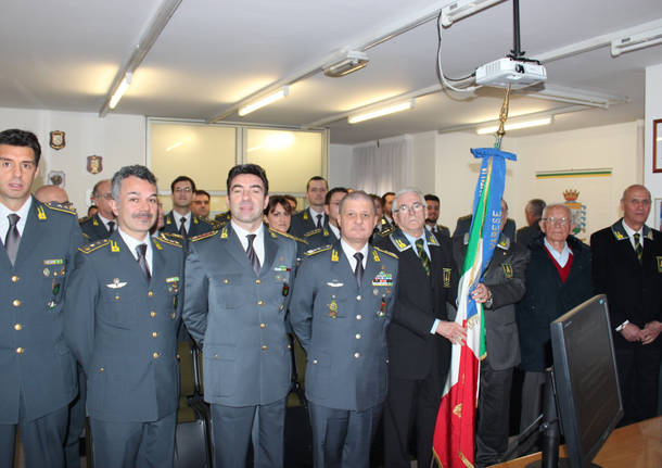 Il generale in visita alla Guardia di Finanza