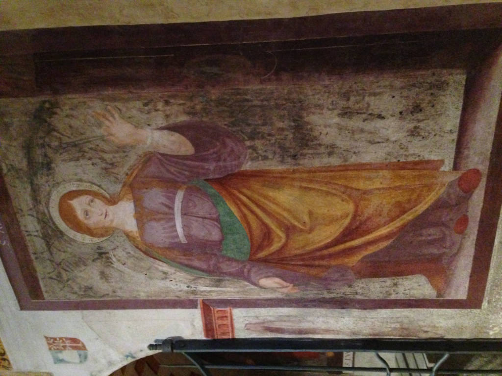 Gli affreschi dell'Abbazia di San Donato