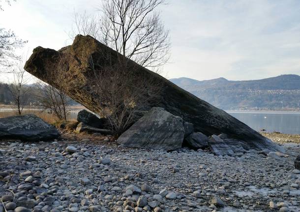 Il Sasso Cavallazzo a secco