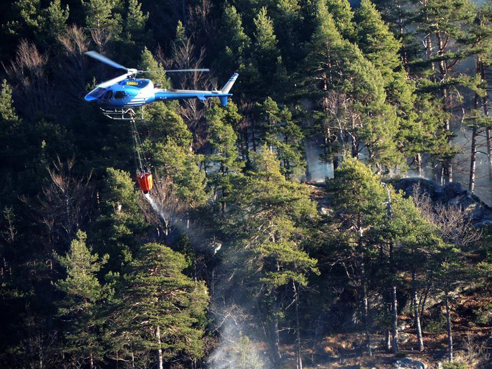 Incendi in Valle Vigezzo 