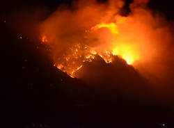 Incendio Val Vigezzo malesco villette