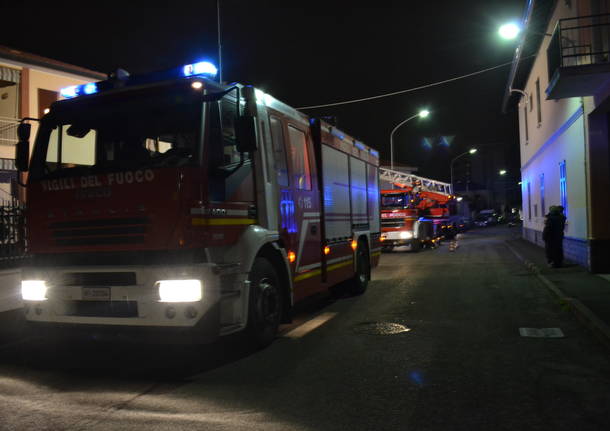L'incendio di via Madonna in Campagna