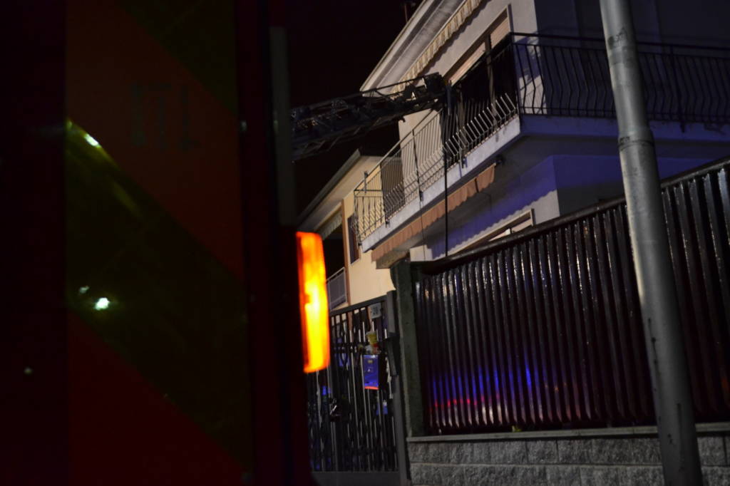 L'incendio di via Madonna in Campagna