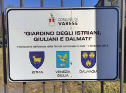 La cerimonia del giorno del Ricordo a Varese