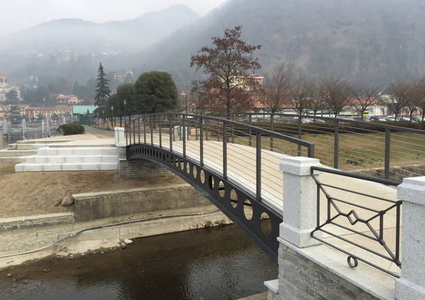 La nuova passeggiata di Laveno Mombello