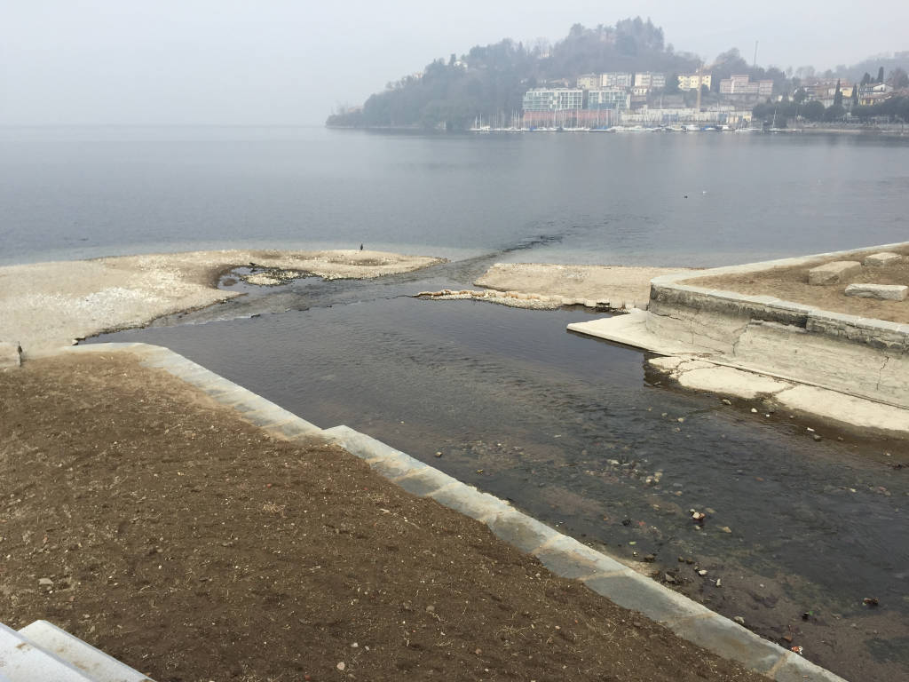 La nuova passeggiata di Laveno Mombello