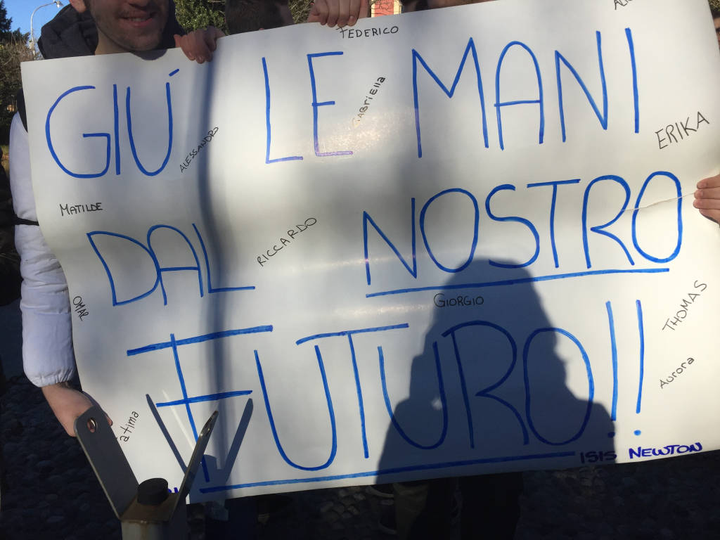 La protesta del Newton