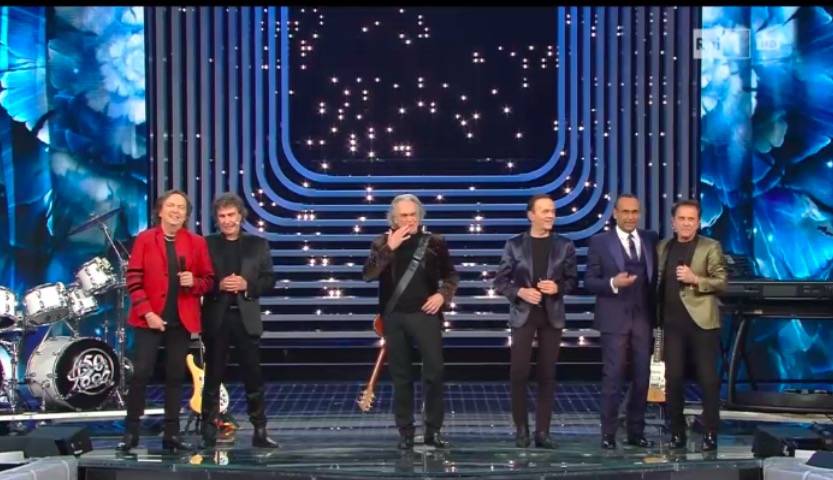 La reunion dei Pooh a Sanremo 