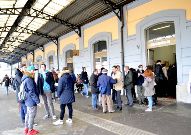 La stazione aperta a Busto Arsizio