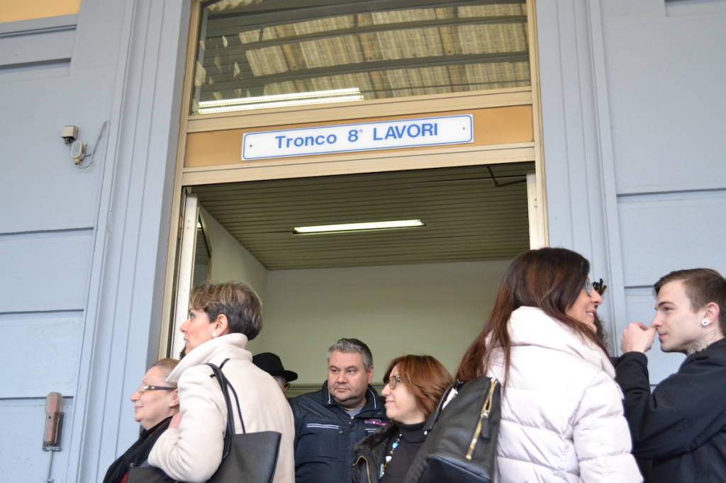 La stazione aperta a Busto Arsizio