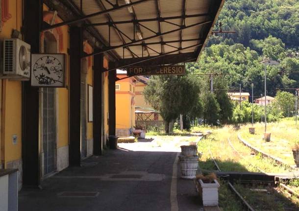 La stazione di Porto Ceresio