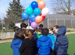 Lancio di palloncini contro il tumore dei bambini