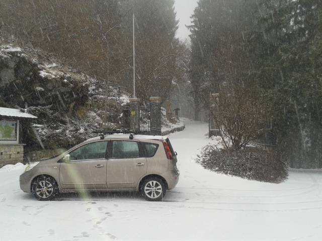 Neve al Campo dei Fiori, febbraio 2016