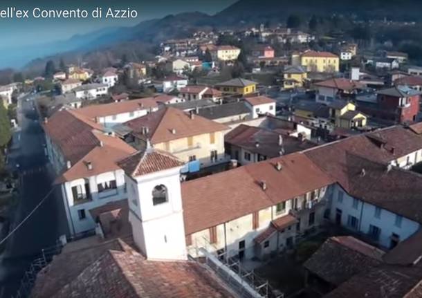 Azzio: la ristrutturazione della chiesa nell’antico convento