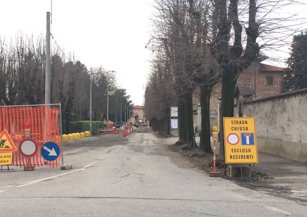 San Macario via 22 marzo cantiere