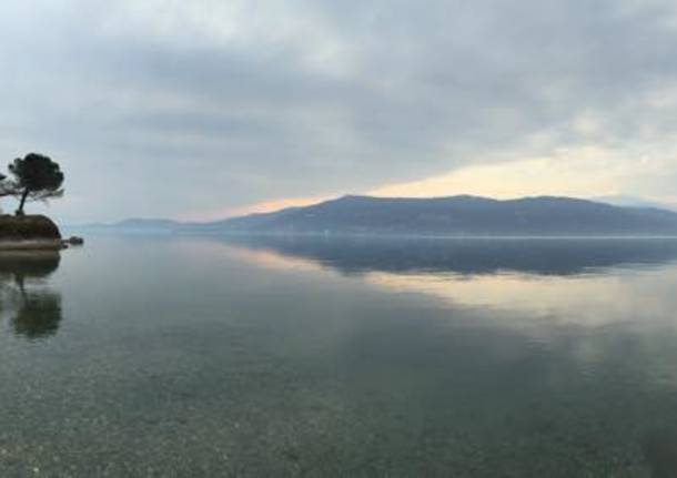 Lago Maggiore in secca