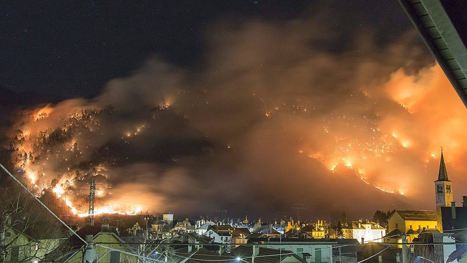 val vigezzo incendio