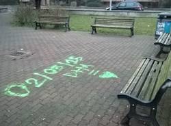 Vandali al parco di Legnano