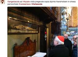 Visita Cardinale Scola ad Azzate